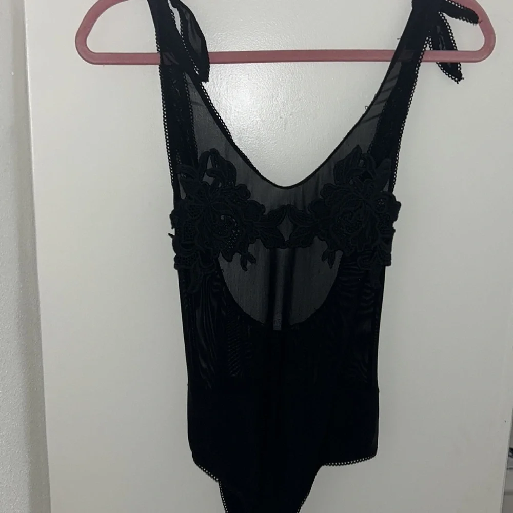 Dahlia body suit in black - Picture 3 of 11